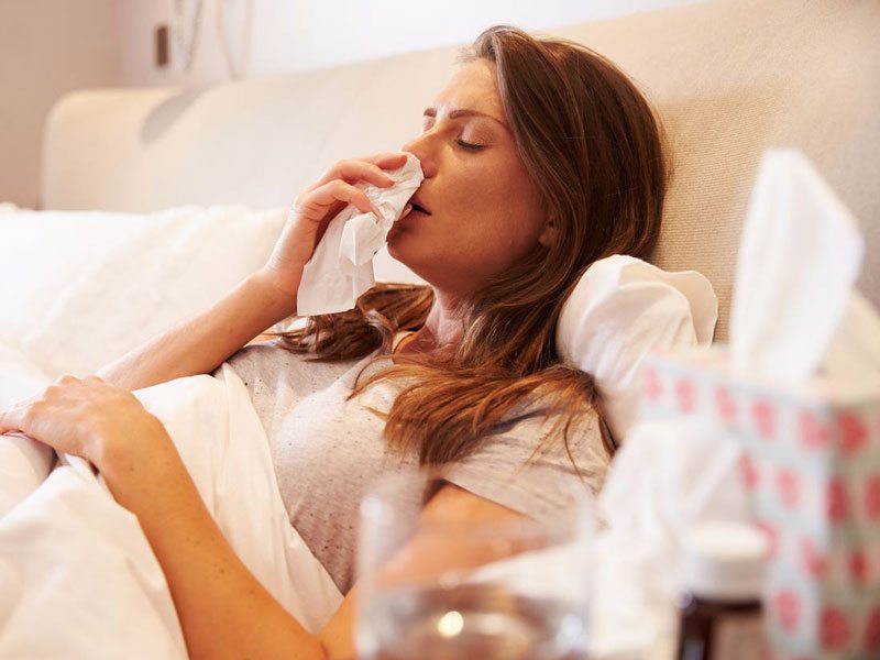 Cảm lạnh khiến mọi người cảm thấy khó chịu