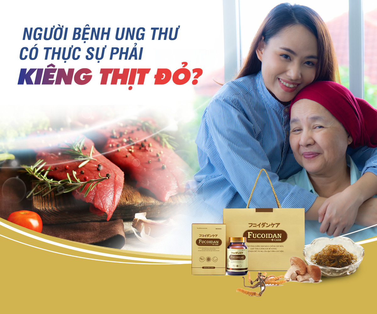 Bệnh nhân ung thư có nên ăn thịt đỏ không?