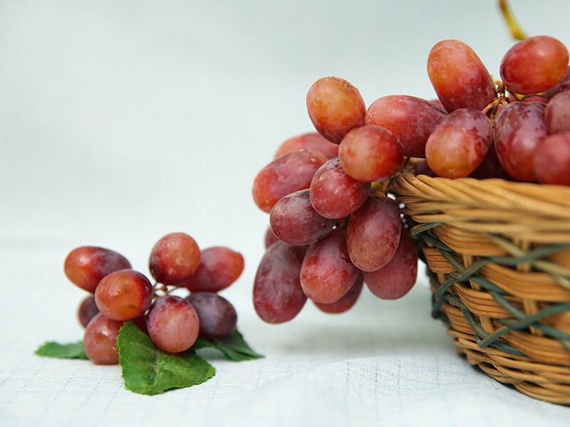 Nho đỏ rất tốt với các bệnh nhân ung thư dạ dày